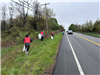 2025 Spring Roadside Litter Cleanup - Nicholson Road Photo 1