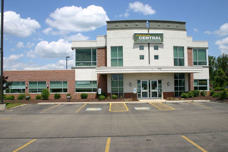Pittsburgh Central building and sign