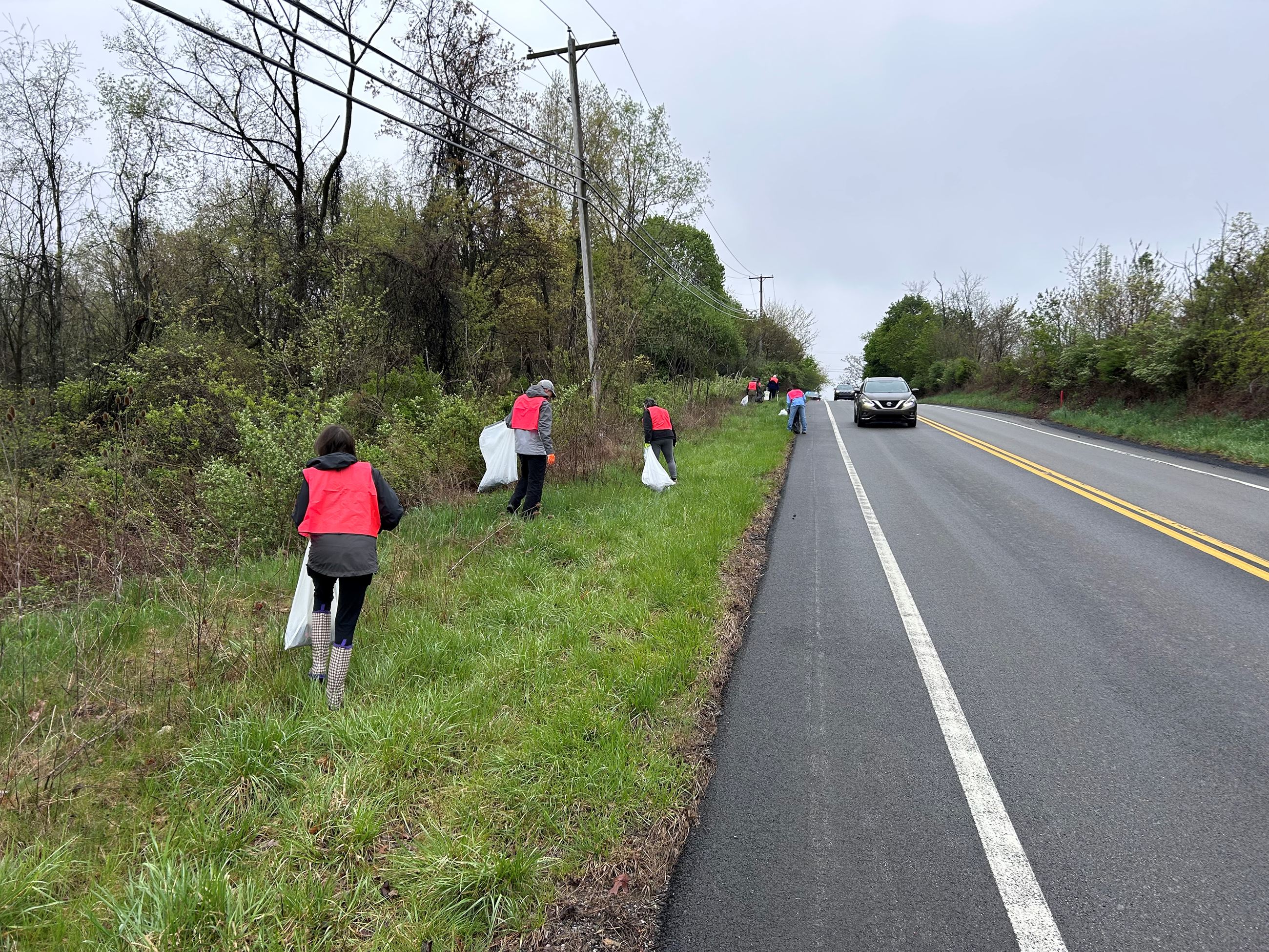 2025 Spring Roadside Litter Cleanup - Nicholson Road Photo 1