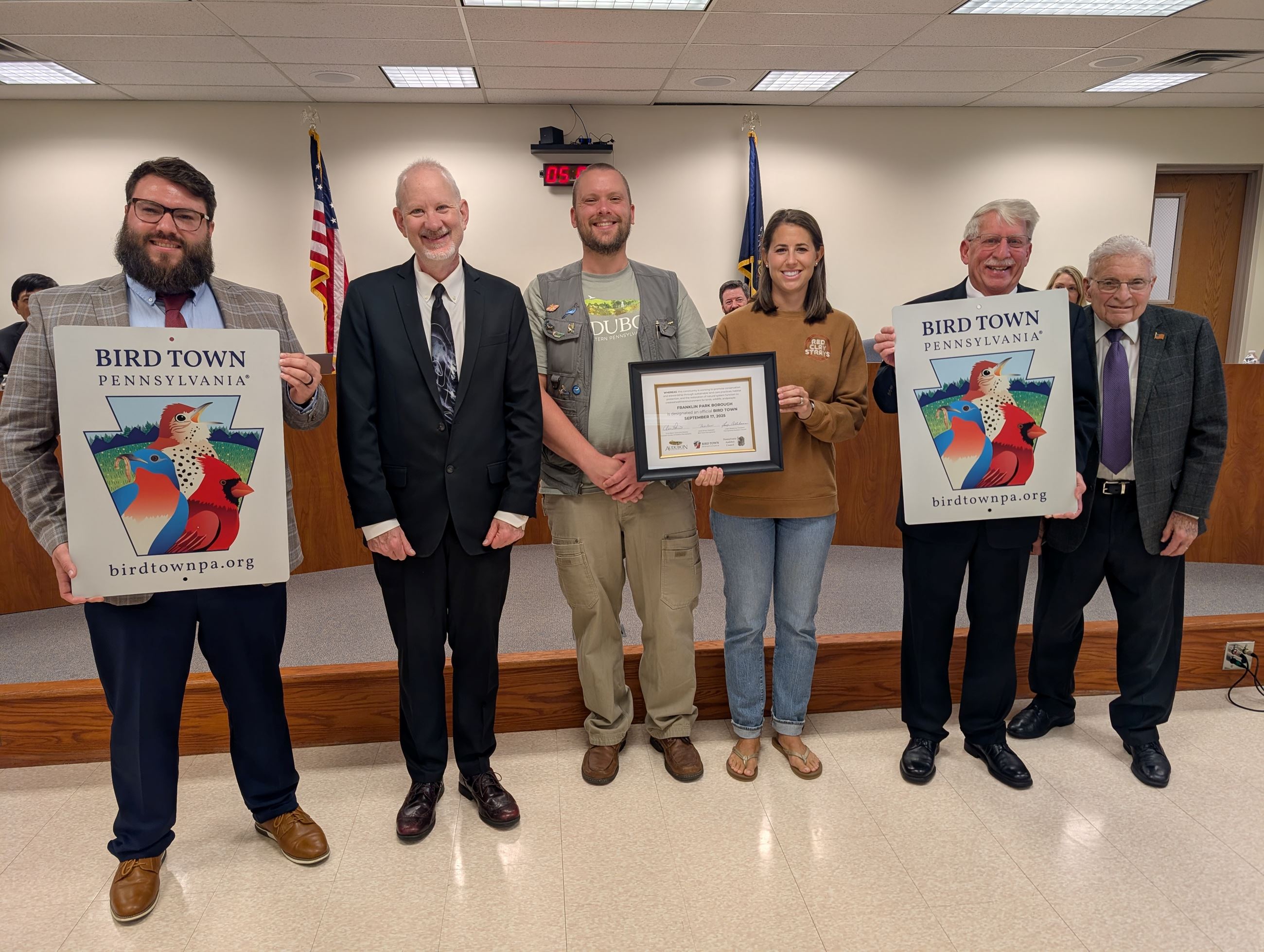 BIrdTown Presentation to Franklin Park